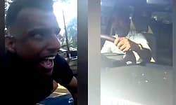 Man travels by hanging on car bonnet after driver tries to flee in Kerala's Thrissur