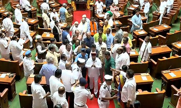 Oppn BJP, JD(S) in K'taka to protest against alleged insult to Guv, other issues