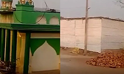 ಗದಗಿನ ಶಿರಹಟ್ಟೀಲಿ ತಗಡು ಶೆಡ್‌ನಲ್ಲಿ ನಿರ್ಮಿಸಿದ್ದ ಅಕ್ರಮ ಮಸೀದಿ ತೆರವು