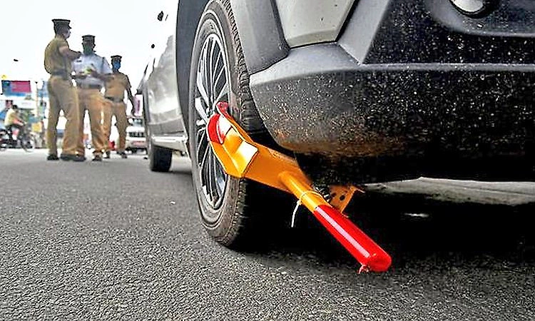 Manipal: Wheels locked for vehicles parked in 'No Parking' zones