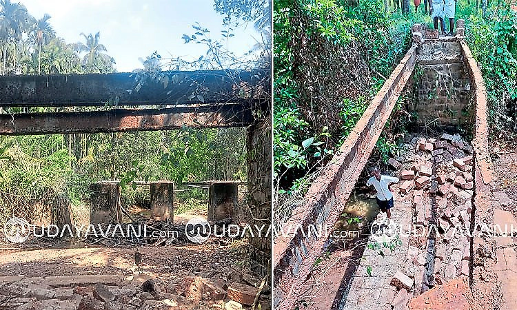 Moodbidri: Eight injured after footbridge collapses during temple ritual procession