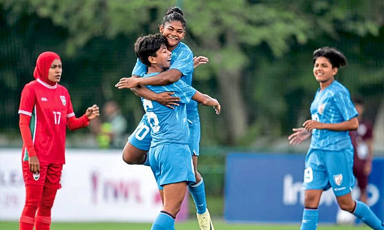 ವನಿತಾ ಸ್ಯಾಫ್‌: ಬಾಂಗ್ಲಾ, ಮಾಲ್ಡೀವ್ಸ್‌ ಜತೆ ಭಾರತ