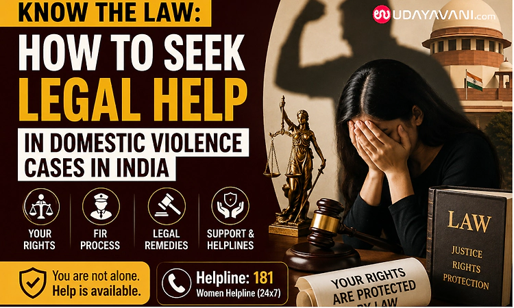 Know the law: How to seek legal help in domestic violence cases in India