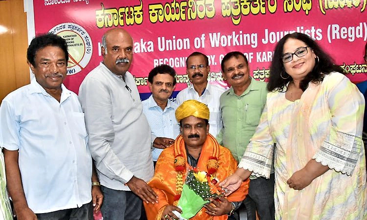 ಪತ್ರಕರ್ತರಿಗೆ ನಿವೇಶನ ಕುರಿತು ಸಿಎಂ ಜೊತೆ ಚರ್ಚಿಸಿ ನೀತಿ: ಕೆ.ವಿ.ಪ್ರಭಾಕರ್ ಭರವಸೆ