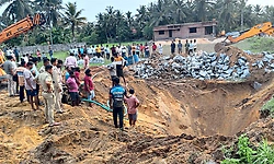 Malpe: ಕೊಡವೂರು ಬಳಿ ಬಾವಿ ನಿರ್ಮಾಣದ ವೇಳೆ ಮಣ್ಣು ಕುಸಿತ: ಮಣ್ಣಿನಡಿ ಸಿಲುಕಿ ಕಾರ್ಮಿಕ ಸಾವು