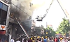 Fire breaks out at coaching centre, students jump from first floor to escape