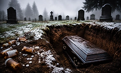 To avoid jail, man buys coffin and fakes his death; police uncover bizarre plot