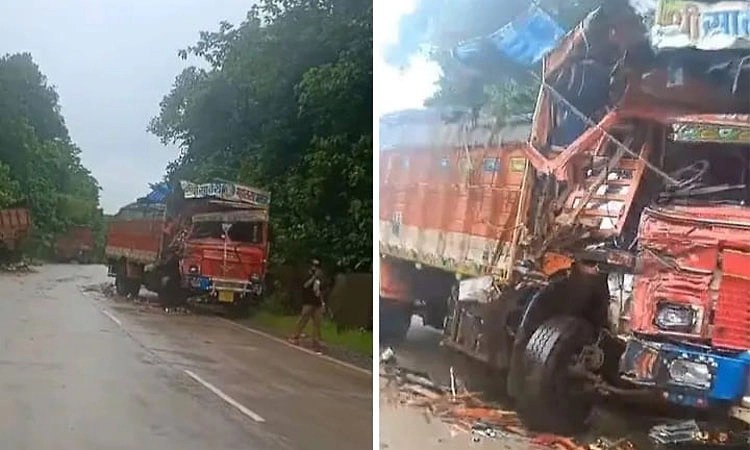 Goa: ಸರಕು ಸಾಗಣೆ ಟ್ರಕ್‌ಗಳ ನಡುವೆ ಭೀಕರ ಅಪಘಾತ