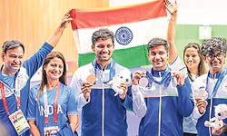 ಮತ್ತೆ 4 ಪದಕ: ಇನ್ನೂ ತೆರೆಯದ ಚಿನ್ನದ ಖಾತೆ