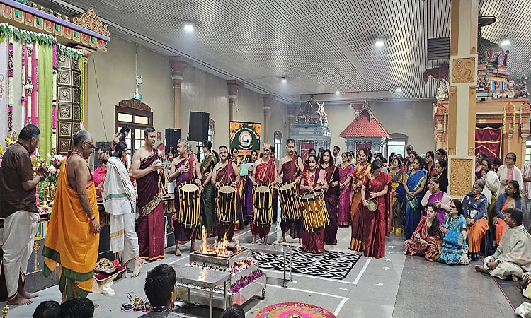 ಪರ್ಥ್ ನಲ್ಲಿ ವೈಭವದಿಂದ ನಡೆದ ಶ್ರೀಚಂಡಿಕಾ ಯಜ್ಞ