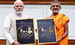 ಪ್ರಧಾನಿ ನರೇಂದ್ರ ಮೋದಿ ಭೇಟಿಯಾದ ಪೇಜಾವರ ಶ್ರೀಗಳು