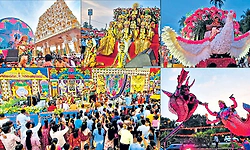 ಉಚ್ಚಿಲ: ವೈಭವದ ಶೋಭಾಯಾತ್ರೆ; ಲಕ್ಷಾಂತರ ಭಕ್ತರು ಭಾಗಿ