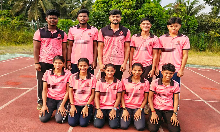 ಮೂಡುಬಿದಿರೆ: ಆಳ್ವಾಸ್‌ನ 11 ಕ್ರೀಡಾಪಟುಗಳು ರಾಷ್ಟ್ರ ಮಟ್ಟಕ್ಕೆ ಆಯ್ಕೆ