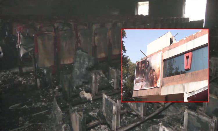 ಗದಗ;ಸಿನಿಮಾ ಥಿಯೇಟರ್ ಬೆಂಕಿಗಾಹುತಿ: ತಪ್ಪಿದ ಭಾರೀ ಅನಾಹುತ