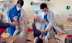 Viral Video: ಮಾತಿಗೆ ಮಾತು ಬೆಳೆದು ಹೊಡೆದಾಡಿಕೊಂಡ ವೈದ್ಯ ಮತ್ತು ರೋಗಿ
