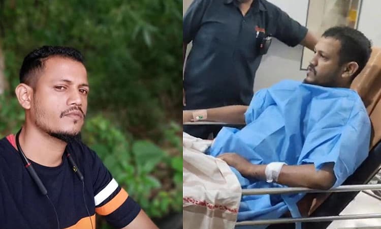 ಶಿವಮೊಗ್ಗ: ಮೊಬೈಲ್‌ ಅಂಗಡಿಗೆ ನುಗ್ಗಿ ಯುವಕನಿಗೆ ಚಾಕು ಇರಿದ ಕಿಡಿಗೇಡಿಗಳು