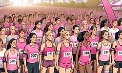 ಪಿಂಕಥಾನ್‌: 115 ದೃಷ್ಟಿಹೀನ ವನಿತೆಯರ ವಿಶ್ವದಾಖಲೆ    