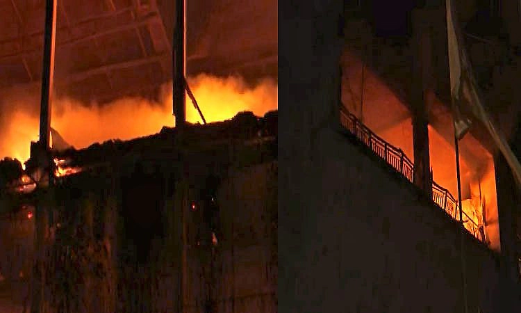 Hubli: ಮೆಟ್ರೋ ಕಾಂಪ್ಲೆಕ್ಸ್‌ನಲ್ಲಿ ಅಗ್ನಿ ಅವಘಡ; ಹೊತ್ತಿ ಉರಿದ ಅಂಗಡಿಗಳು