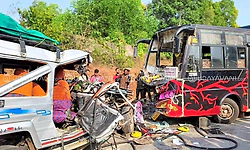 Karkala: ಮಿಯಾರು ಕಂಬಳಕ್ರಾಸ್ ಬಳಿ ಭೀಕರ ಅಪಘಾತ: ಒಂದೇ ಕುಟುಂಬದ ನಾಲ್ವರು ಸಾವು