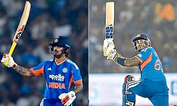 ಇಶಾನ್ ಕಿಶನ್, ಸೂರ್ಯಕುಮಾರ್ ಮಿಂಚಿನ ಆಟ