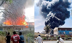 Perfume warehouse gutted in fire; 40 workers escape safely