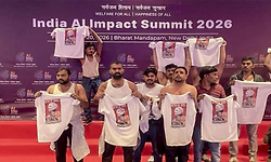 AI ಶೃಂಗಸಭೆಯಲ್ಲಿ 'ಶರ್ಟ್‌ಲೆಸ್ ಪ್ರತಿಭಟನೆ': ಗ್ವಾಲಿಯರ್‌ನಲ್ಲಿ ಮತ್ತೆ ಮೂವರ ಬಂಧನ