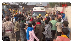 Nine workers injured as cold storage facility collapses in Prayagraj, ammonia leak reported