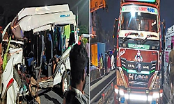 Bengaluru: ನಿಂತಿದ್ದ ಕ್ಯಾಂಟರ್‌ಗೆ ಸರಕು ಸಾಗಣೆ ಆಟೋ ಡಿಕ್ಕಿ: 3 ಸಾವು