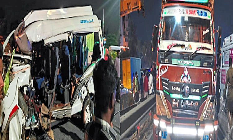 Bengaluru: ನಿಂತಿದ್ದ ಕ್ಯಾಂಟರ್‌ಗೆ ಸರಕು ಸಾಗಣೆ ಆಟೋ ಡಿಕ್ಕಿ: 3 ಸಾವು