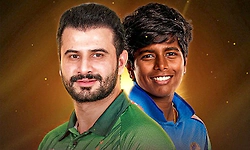 ಅರುಂಧತಿ ರೆಡ್ಡಿ, ಫರ್ಹಾನ್ ಐಸಿಸಿ ತಿಂಗಳ ಆಟಗಾರರು   