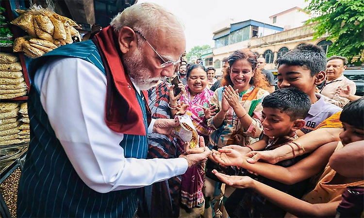 Voter turnout figures in Bengal so far make me certain that BJP set for landslide victory: Modi