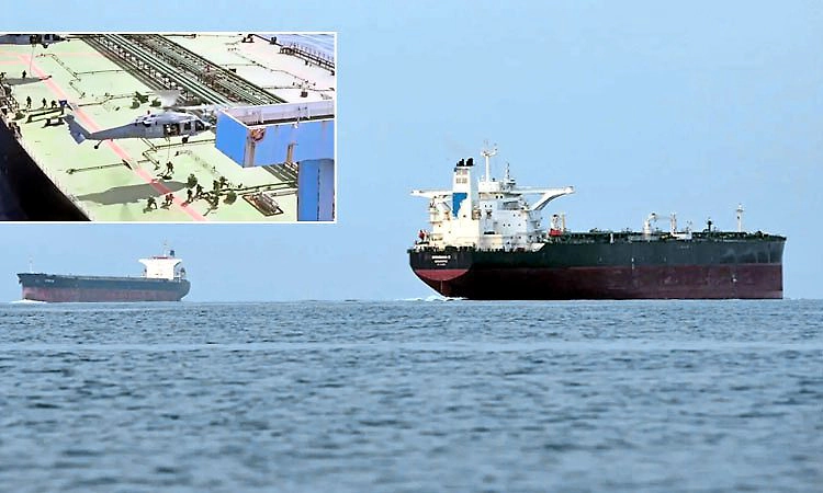 ಹಿಂದೂ ಮಹಾಸಾಗರದಲ್ಲಿ ಇರಾನ್ ತೈಲ ಟ್ಯಾಂಕರ್ ವಶಕ್ಕೆ ಪಡೆದ ಅಮೆರಿಕ: ತಾರಕಕ್ಕೇರಿದ ಉದ್ವಿಗ್ನತೆ