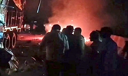 ಉತ್ತರಪ್ರದೇಶದಲ್ಲಿ ಸರಣಿ ಅಪಘಾತ: 11 ಮಂದಿ ಸಾವು