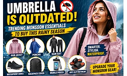 Umbrella is outdated? Trending monsoon essentials to buy this rainy season