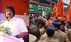 ಹಿಜಾಬ್‌ಗೆ ಅವಕಾಶ: ಶಿಕ್ಷಣ ಸಚಿವಗೆ ಬಜರಂಗದಳದಿಂದ ಮುತ್ತಿಗೆ ಯತ್ನ