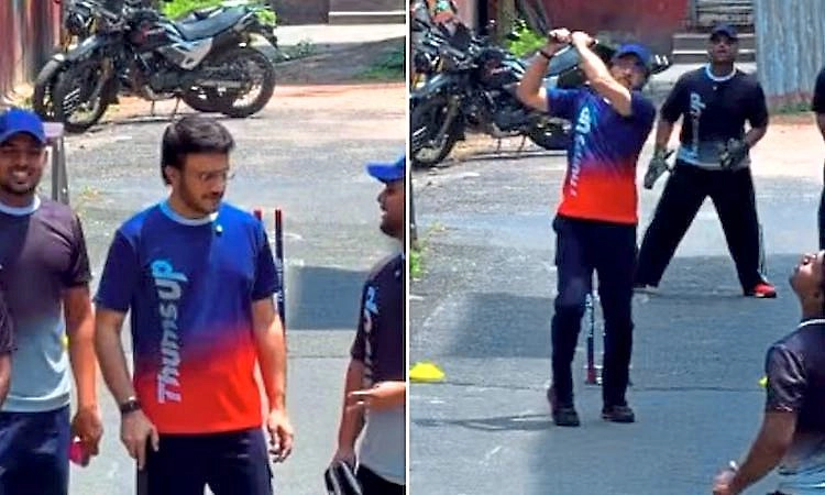 Viral Video: ಗಲ್ಲಿ ಕ್ರಿಕೆಟ್‌ ನಲ್ಲಿ ಶತಕ ಬಾರಿಸಿದ ಸೌರವ್‌ ಗಂಗೂಲಿ: ವಿಡಿಯೋ ನೋಡಿ