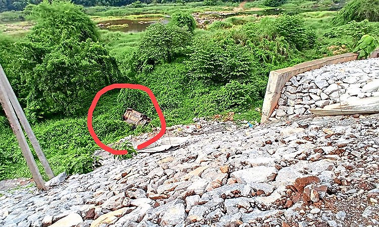 Uppinangady: ನೇತ್ರಾವತಿ ನದಿಗುರುಳಿದ ಕಾರು