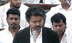 'They called us an actor's party': Vijay hits back at critics in Assembly debut speech