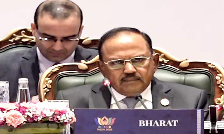 Opening of Strait of Hormuz welcome move: NSA Doval at BRICS conclave