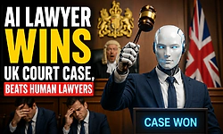 AI lawyer wins UK court case, beats human lawyers!