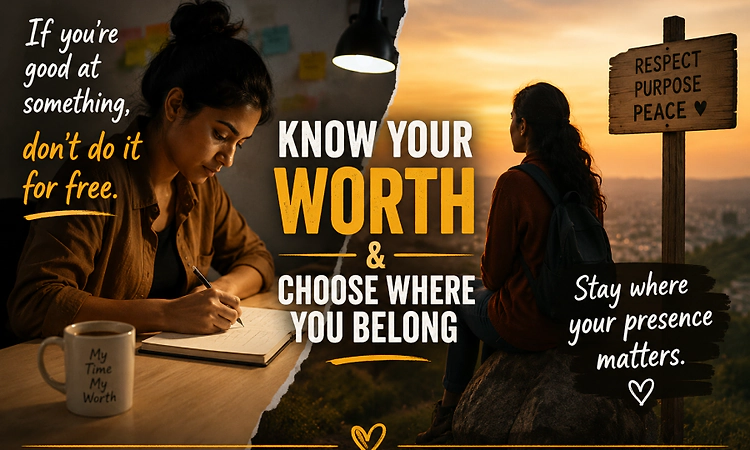 The Human Story: Know your worth, choose where you belong