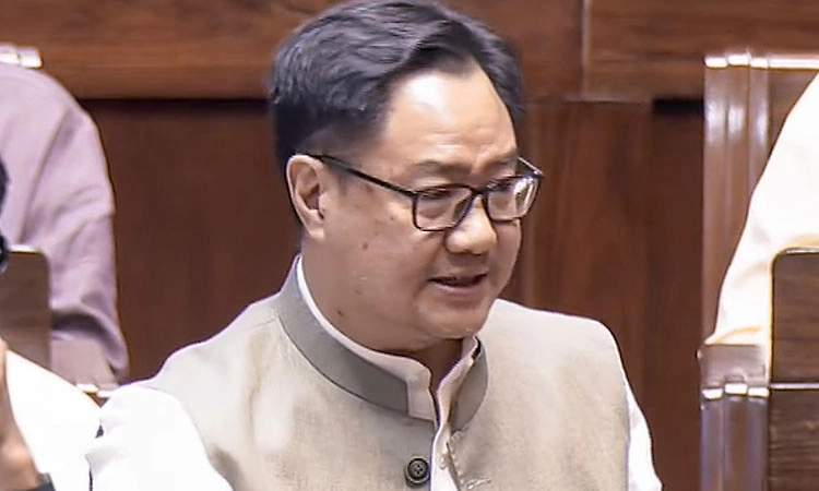 Monsoon Session: Opposition trying to evade NEET debate, alleges Kiren Rijiju