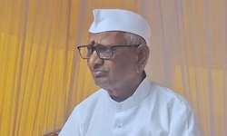 ವಿದ್ಯಾರ್ಥಿಗಳ ಪ್ರತಿಭಟನೆಗೆ ಬೆಂಬಲ: ‘ಮೌನ ಆಂದೋಲನ’ ನಡೆಸಿದ ಅಣ್ಣಾ ಹಜಾರೆ