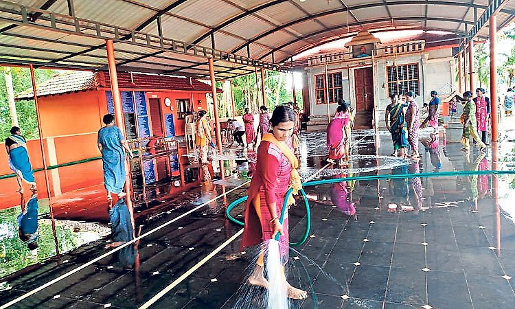 ಶ್ರೀಕ್ಷೇತ್ರ ಧ. ಗ್ರಾ. ಯೋಜನೆ: 14,590 ಶ್ರದ್ಧಾಕೇಂದ್ರಗಳ ಸ್ವಚ್ಛತೆ