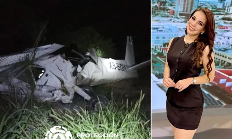 Mexican Tv Host: ಹಾರಾಟ ತರಬೇತಿ ವೇಳೆ ವಿಮಾನ ಪತನ-ಮೆಕ್ಸಿಕನ್‌ ಟಿವಿ ನಿರೂಪಕಿ ಸಾವು