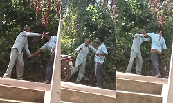 Chikkamagaluru: Son brutally assaults father with iron rod!