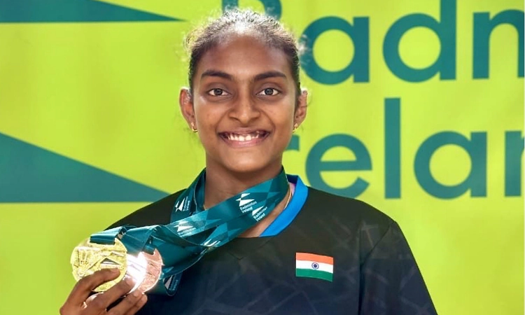 Thulasimathi wins gold, ends day with three medals at Asian Para Games