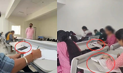 KSOU exam irregularities: Pay money to write exams using phones, books; video goes viral