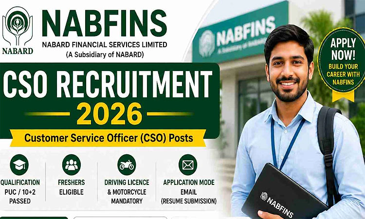 Vacancy: ನಬಾರ್ಡ್ ಫೈನಾನ್ಷಿಯಲ್ ಸರ್ವಿಸಸ್ ಲಿಮಿಟೆಡ್- ವಿವಿಧ ಹುದ್ದೆಗೆ ಅರ್ಜಿ ಆಹ್ವಾನ