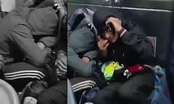 ಮೈ ಕೊರೆಯುವ ಚಳಿಯಲ್ಲೂ ರೈಲಿನ ಶೌಚಾಲಯ ಬಳಿ ಕುಳಿತು ಯುವ ಕುಸ್ತಿಪಟುಗಳ ಪ್ರಯಾಣ! 